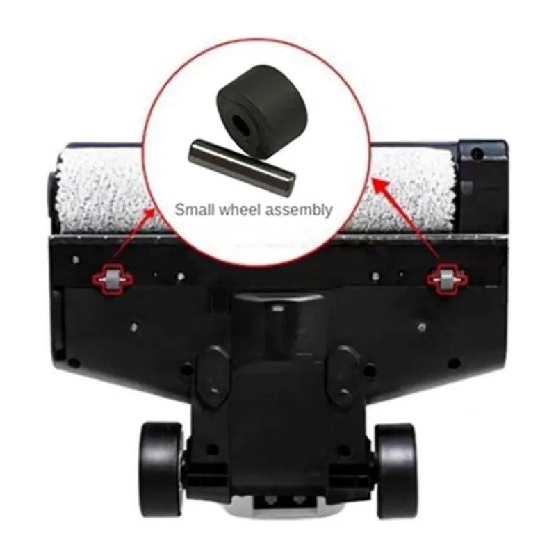 2/4PCS Floor Scrubber Machine Replacement Vacuum Wheels Moto