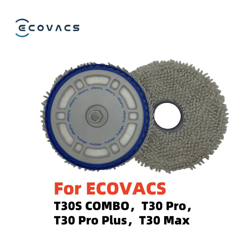 Original Mop Bracket and Mop Cloths for ECOVACS T30S COMBO T