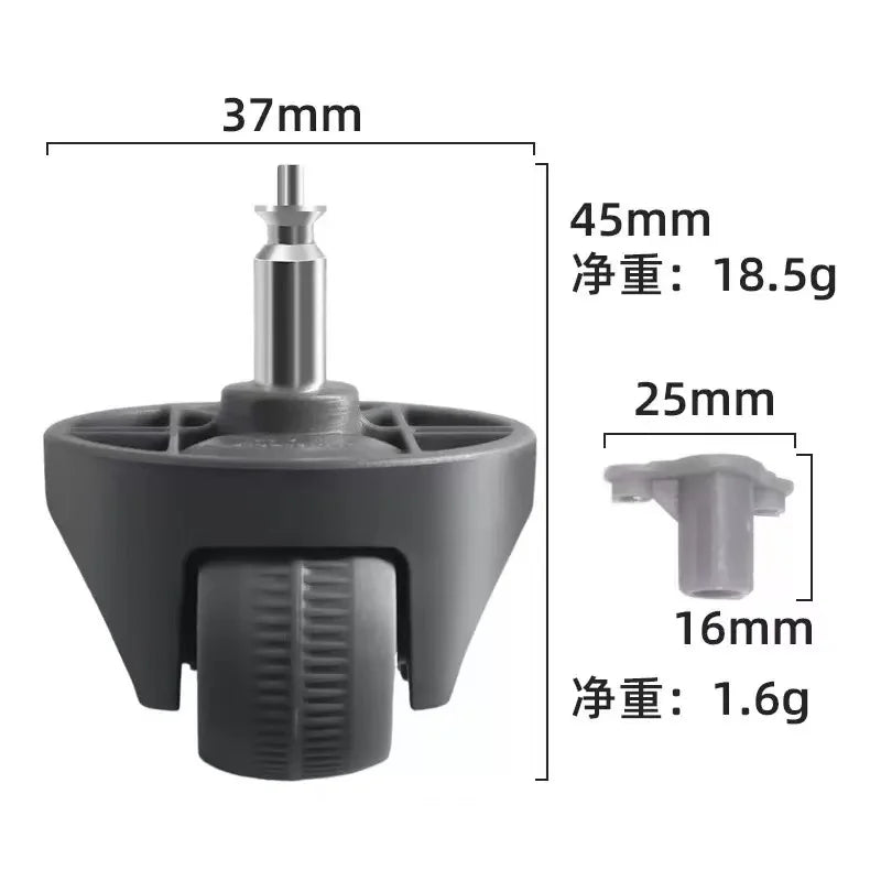 Front Wheels Compatible with Narwal Freo X Ultra/J4/J4 Lite/