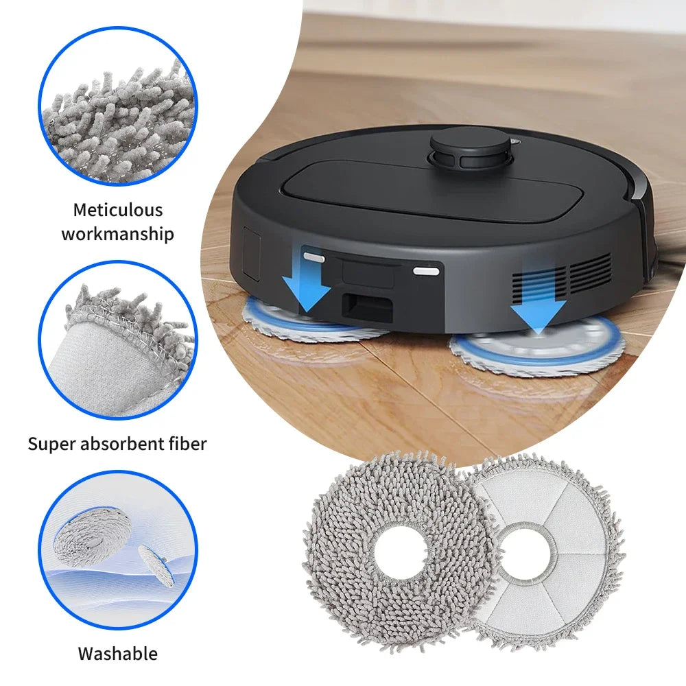 Mop Cloth For Xiaomi Robot Vacuum X20 + / X20 Plus X10+ X10 