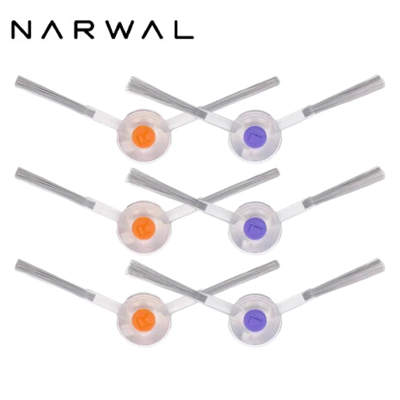 Narwal Freo X Ultra / J4 / J4 Lite Robot Vacuum Spare Parts Main Side Brushes Mop Cloths HEPA Filters Accessories