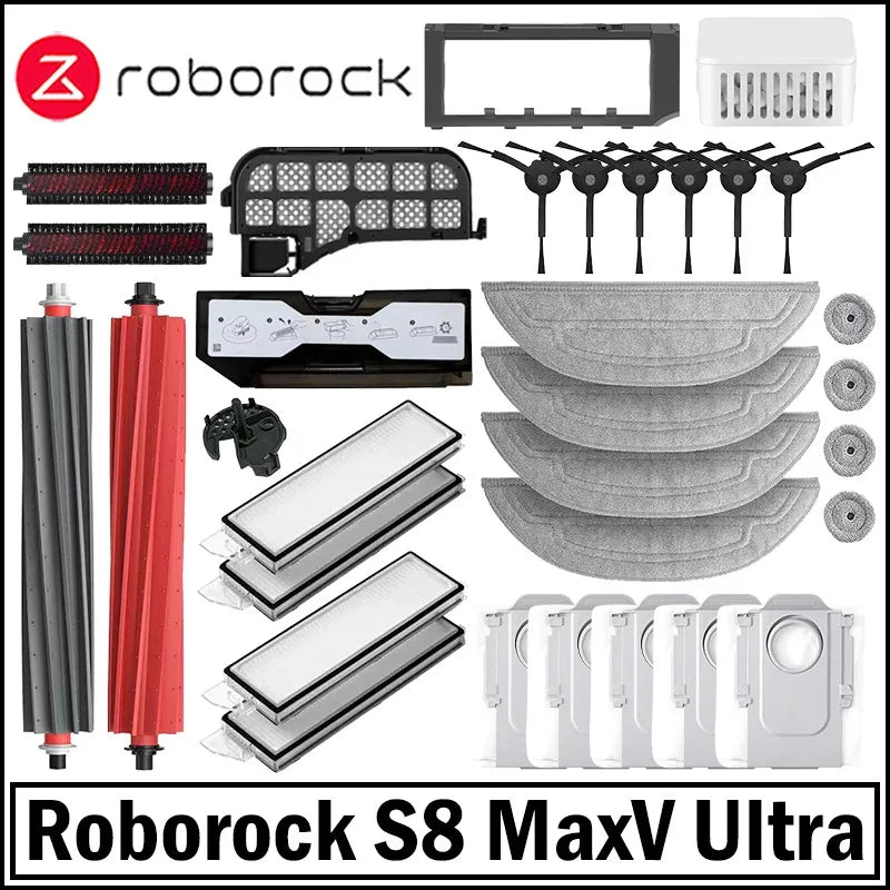 New Roborock S8 MaxV Ultra Robot Vacuum Spare Parts Main Sid