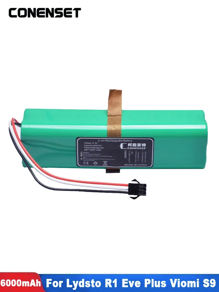 14.4V 6000mAh Replacement Battery For Neatsvor X520 X600Pro 