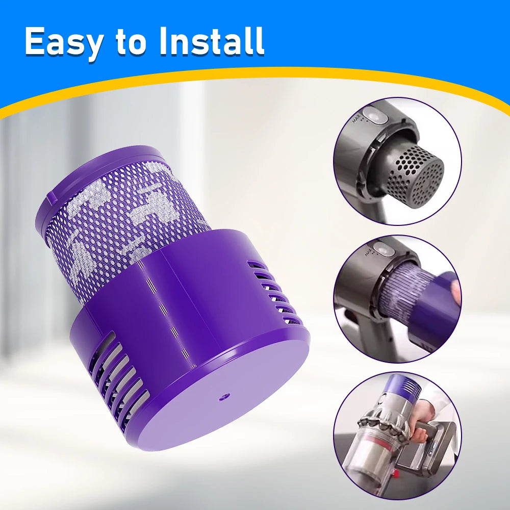 Vacuum Attachment For Dyson V10 SV12 Filter Hepa Accessories