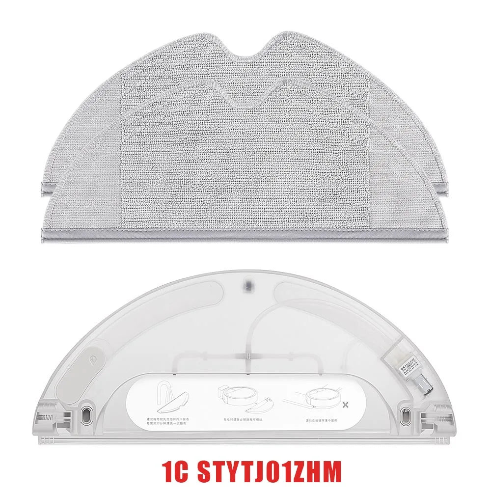 For Xiaomi Mijia 1C 2C 1T STYTJ01ZHM For Dreame F9 Robot Vacuum Cleaner Mops Water Tank Hepa Filter Main Side Brush Dust Box Kit