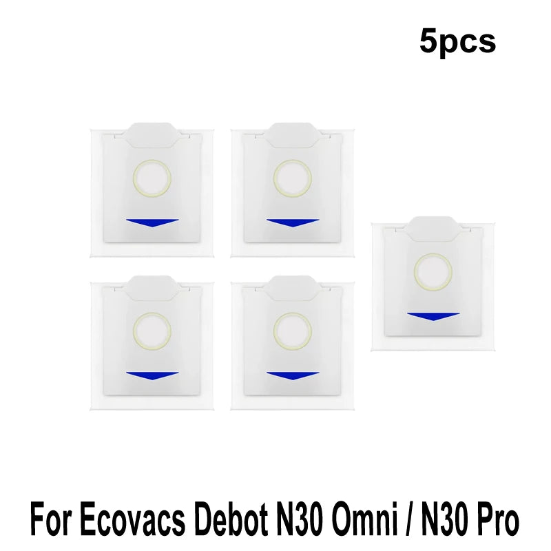 For Ecovacs Debot N30 Omni / N30 Pro Omni Accessory Main Side Brush Hepa Filter Mop Dust Bag Robot Vacuum Replacement Part