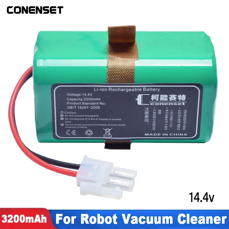 14.4V 3200mAh PX-B020 Replacement Battery For ILIFE L100 A10