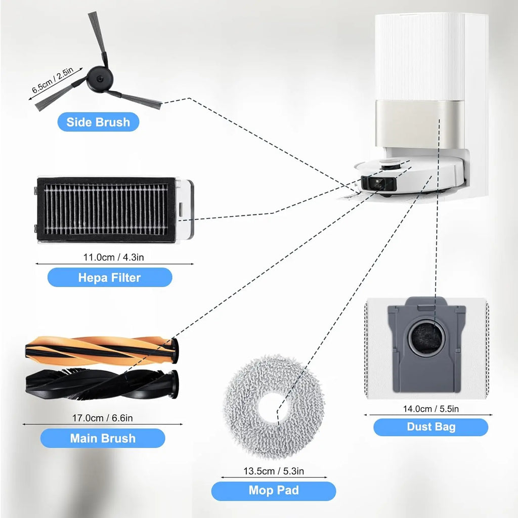 Dreame MOVA V50 Ultra Complete Robot Vacuum Cleaner Replacem
