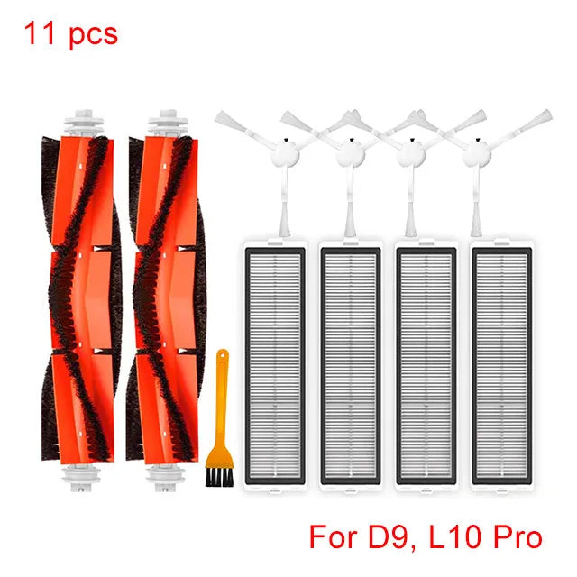 For Xiaomi Dreame D9 Dreame Bot L10 Pro Trouver Robot LDS Vacuum Finder Spare Parts Accessories Main Side Brush Mop Hepa Filter