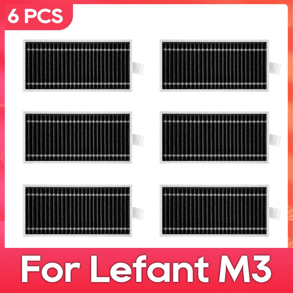 Fit For ( Lefant M3 / M3 MAX / M3L / Gen2 / Gen1 ) Brush Filter Mop Dust Bag Parts Accessories Robot Vacuum Cleaner Kit