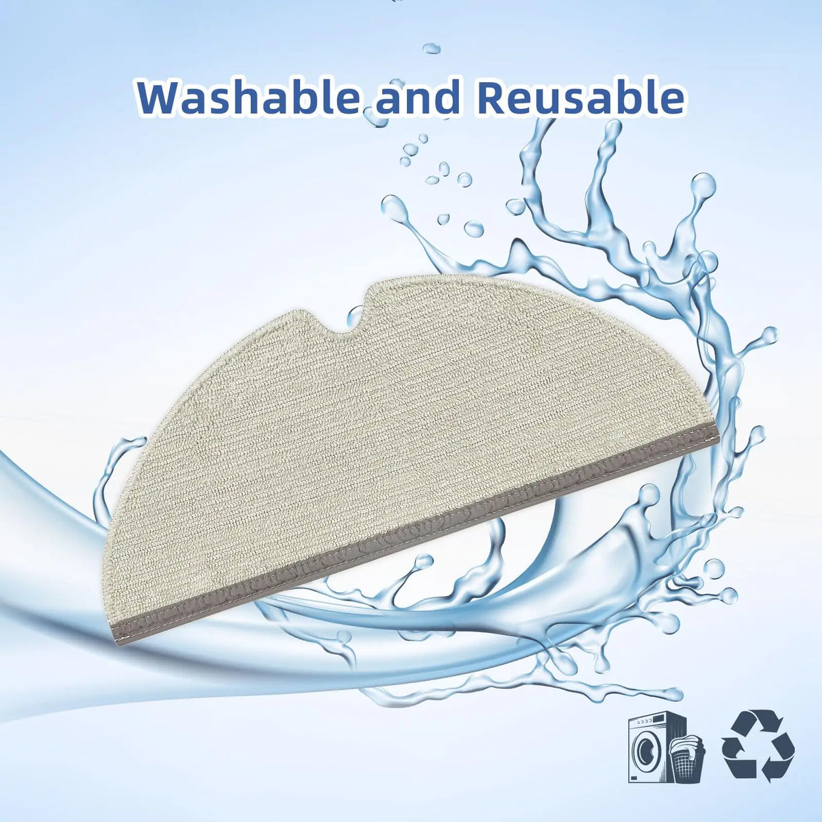 Mop Cloth for Roborock Q7 Max Q8 Max Q5 Pro S5 Max E4 E5 S5 