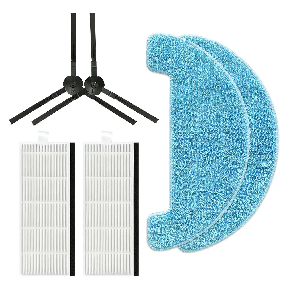Replacement Accessories For SSAKS 싹스 로봇청소기 ARW-C100 Robot Vacuum Cleaner Side Brush Hepa Filter Mop Rag Fit Home Spare Parts