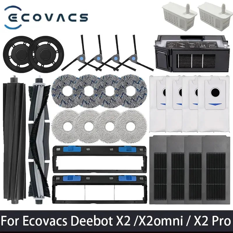 Ecovacs Deebot X2 Omni/ X2 Pro Robot Vacuum Cleaner accessor