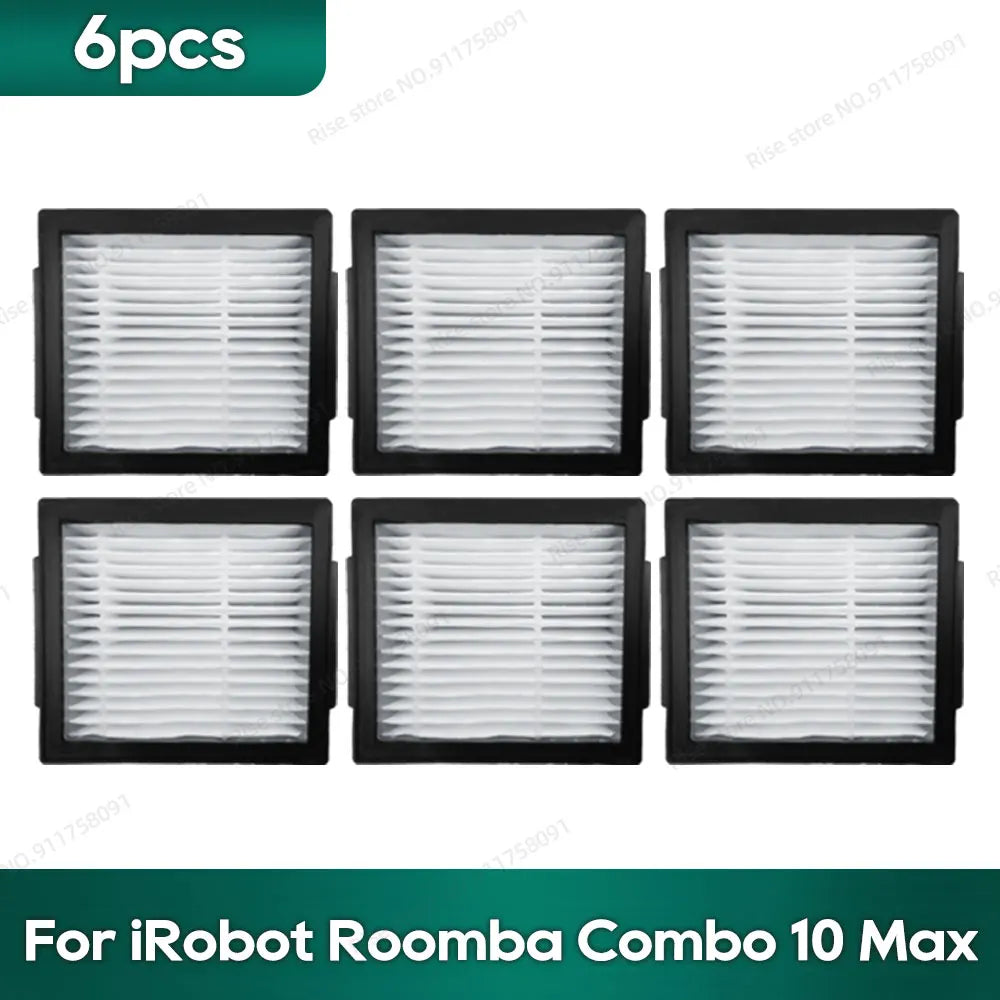 Compatible for irobot Roomba Combo 10 Max Robot Vacuum Accessories Main Brush Hepa Filter Mop Rag Dust Bag Replacement Parts