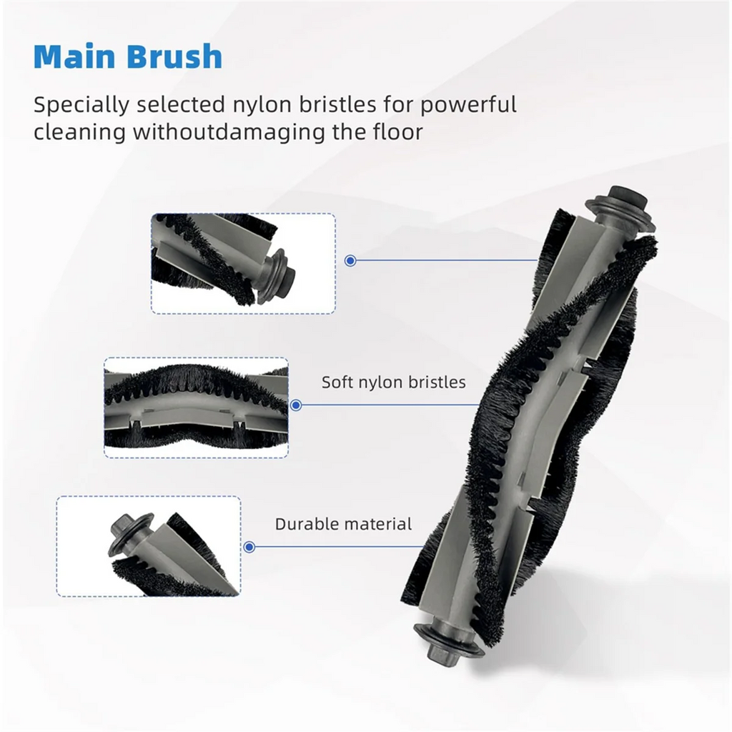 Compatible For AIRROBO P20 Robot Vacuum Cleaner Main Side Br