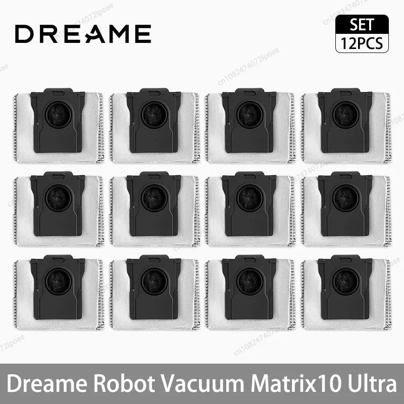 Dreame Matrix10 Ultra Robot Vacuum Cleaner Replacement Accessories Main Side Brush Hepa Filter Mop Cloth Dust Bag Parts Spare
