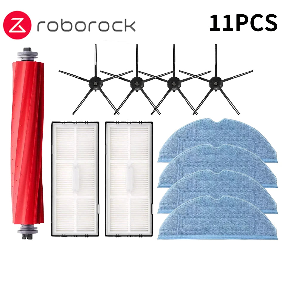 Roborock S7 S70 S7 Plus T7S T7S Plus Robotic Vacuum Cleaner Accessories Main Brush Hepa Filter Mops Dust Bag Replacement Parts