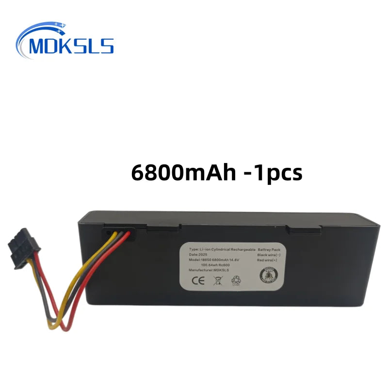 Original 14.4V 12800mAh 9800mAh STYTJ02YM Battery Compatible with Xiaomi Mijia LDS Mi Robot Vacuum-Mop P/2S