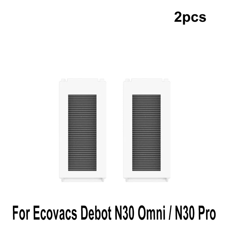 For Ecovacs Debot N30 Omni / N30 Pro Omni Accessory Main Side Brush Hepa Filter Mop Dust Bag Robot Vacuum Replacement Part