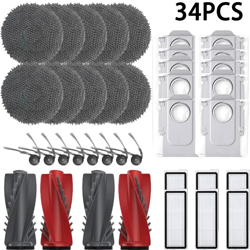 Roborock Qrevo 5AE / Curv / CurvC / Curv S5X 5A1 5XC / Edge / EdgeC / Edge S5A 5V1 Parts Brush Filter Mop Bag