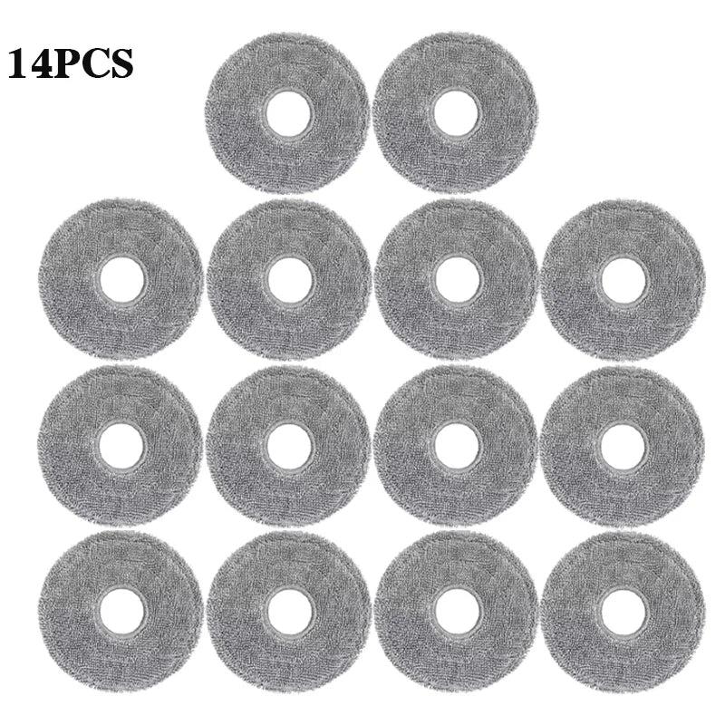 Roborock Saros 10R / Saros 20 Robot Vacuum Spare Parts Main Side Brushes Mop Cloths HEPA Filters Dust Bags Accessories