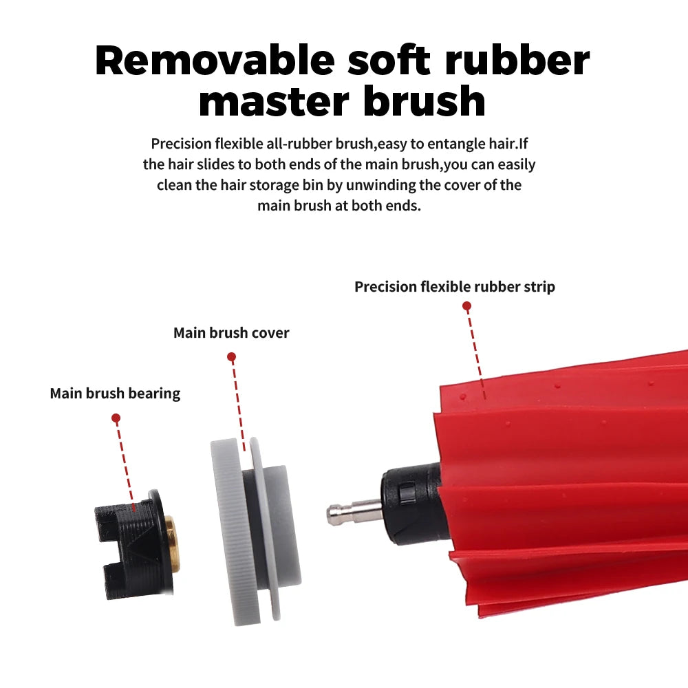 Main Roller Brush Accessories For Roborock QRevo Q Revo MaxV