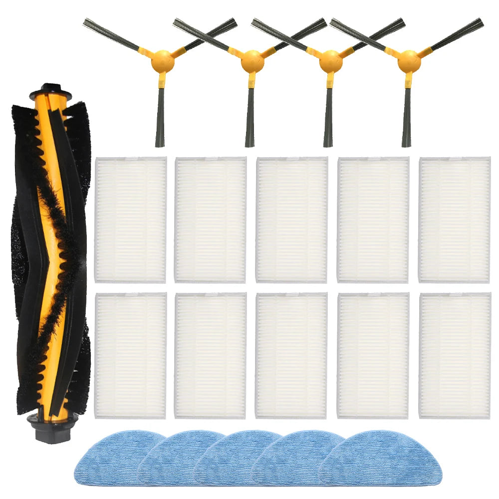 Roller Brush Side Brush HEPA Filter for Proscenic 800T Liect