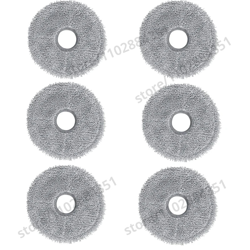 Mop Cloths For Roborock Qrevo Master/Qrevo Slim / V20 / P10S Pro Robot Vacuum Cleaner Parts Rag Mop Pads Accessories