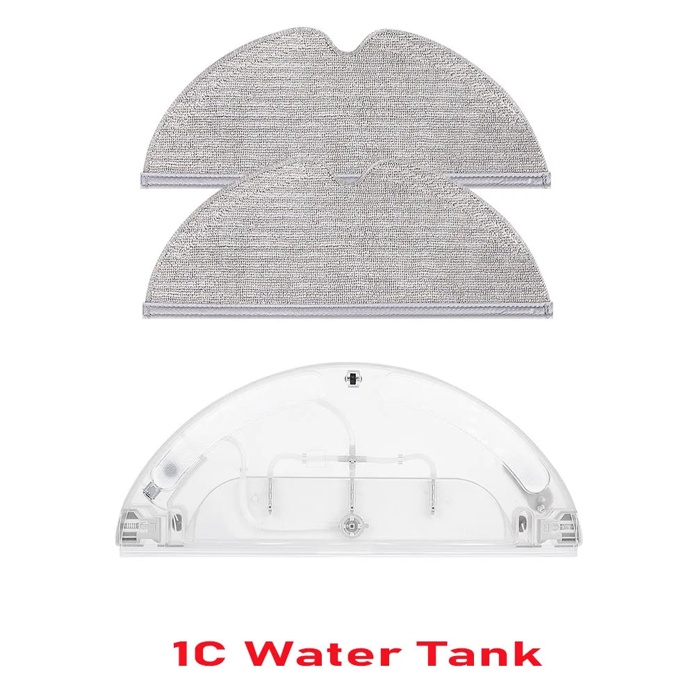 Water Tank Mop Cloth For Xiaomi Mijia 1C STYTJ01ZHM 1T STYTJ02ZHM Electric Controll Water Container Robot Vacuum Cleaner Parts