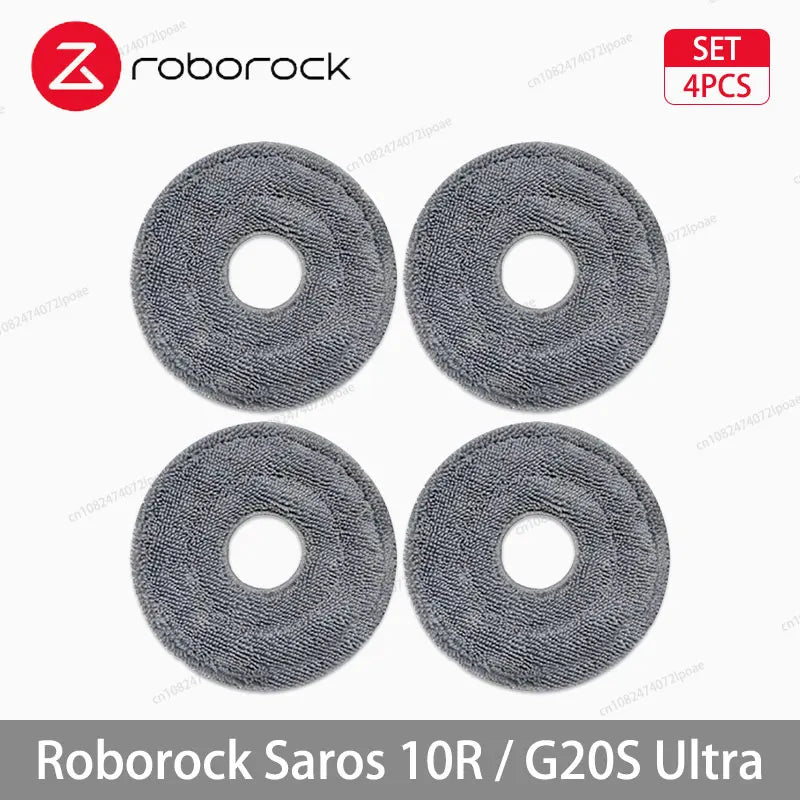 Roborock Saros 10R / G20S Ultra Robot Vacuum Cleaner Accessories Main Side Brush Mop Cloth Hepa Filter Dust Bag Spare Parts