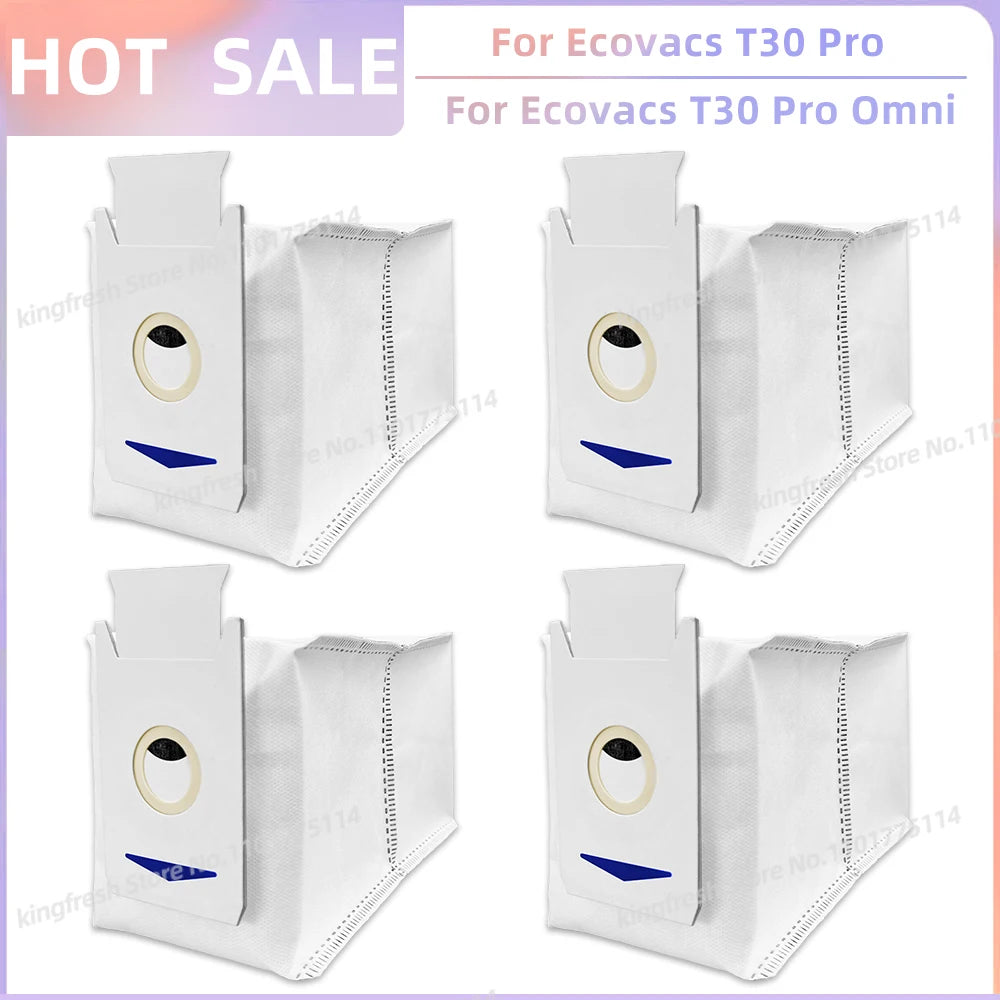 Fit For Ecovacs T30 Pro Omni / T30 OMNI Ecovacs T30e Pro YEEDI M12 ULTRA PLUS/M12 Pro+ Parts Brush Filter Bag Mop Cloth