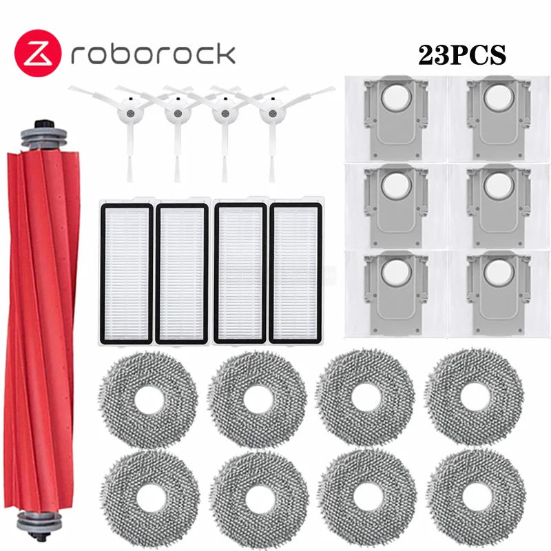 Roborock Q Revo MaxV/Q Revo S/Q Revo Pro Robot Vacuums Cleaner Accessory Dust Bag Main Side Brush HEPA Filter Mop Cloths Spare
