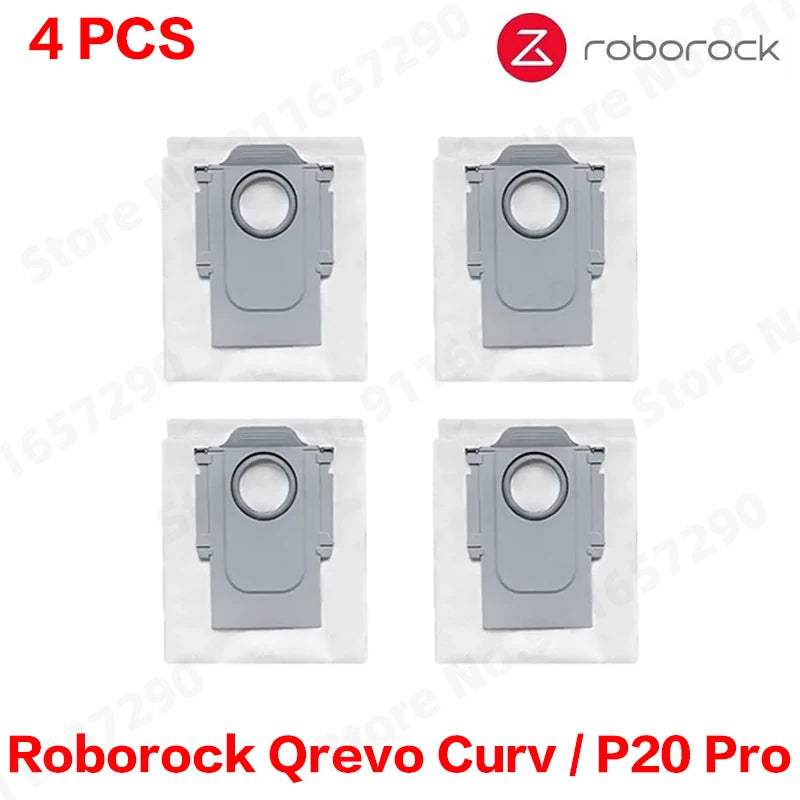 Roborock Qrevo Curv / P20 Pro Robot Vacuum Cleaner Hepa Filter Mop Cloth Dust Bag Accessories Replacement Parts