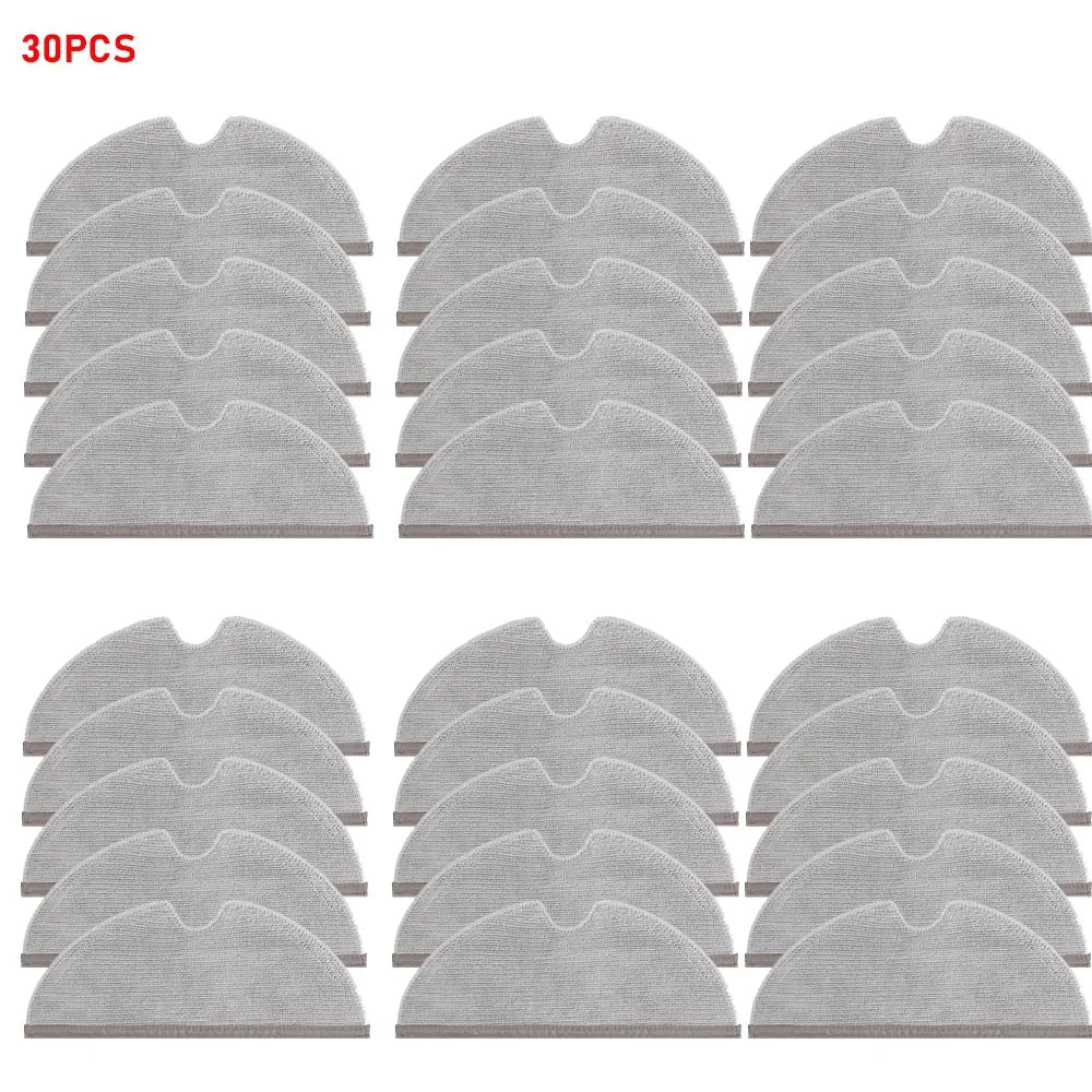 Mop Cloths Replacement Parts for Roborock Q5 Pro/Q5 Pro+/Q8 Max/Q8 Max+/S5 S5 Max S6 Pure S50 S55 Vacuum Accessorie Washable Mop