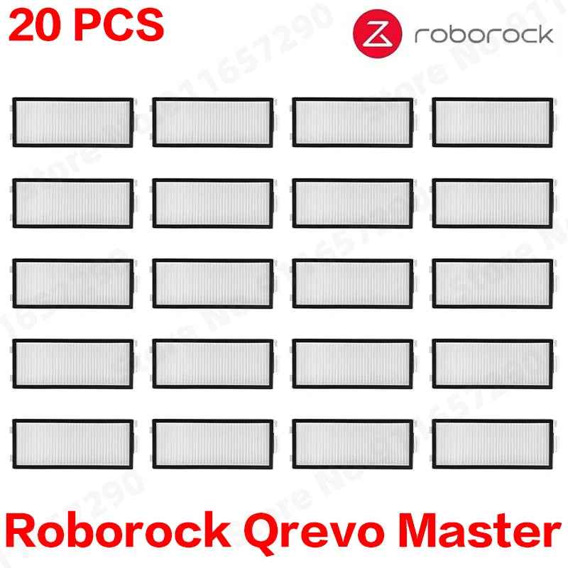 Roborock Qrevo Master / Qrevo Slim Robot Vacuums Cleaner Accessory Main Side Brush Hepa Filter Mop Cloths Dust Bag Spare Part