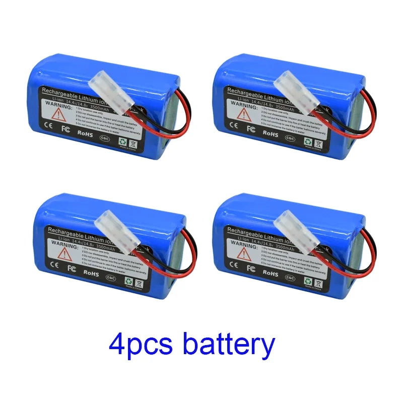 Original 14.8V 3500mAh RS-RT900866 Li-ion Battery For Rowenta Tefal Explorer Serie 20 40 60 Robot Vacuum Cleaner Battery