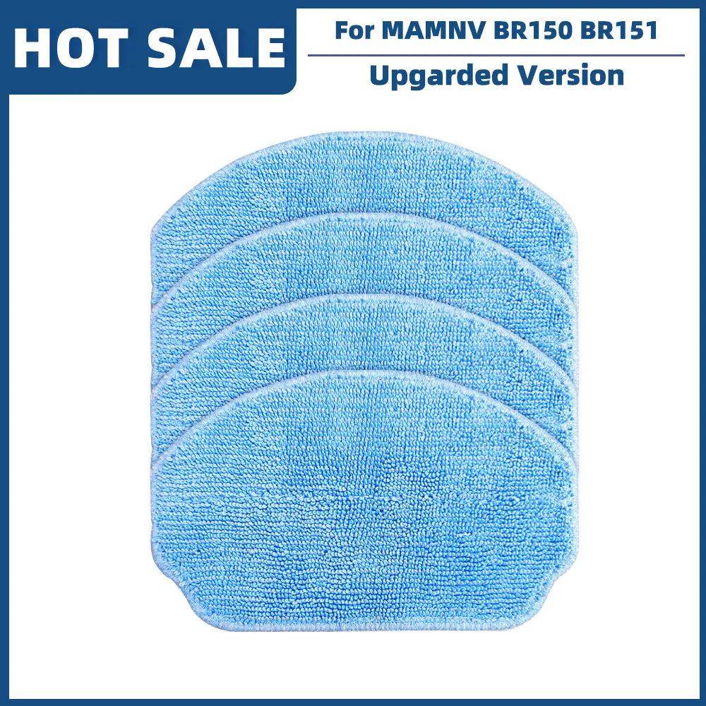 Compatible For Kabum Smart 100 / MAMNV ZCWA ONSON GTTVO EICOBOT BR150 BR151 / MANVINS Kilgone LCrock BENICO G20 Brush Filter Mop