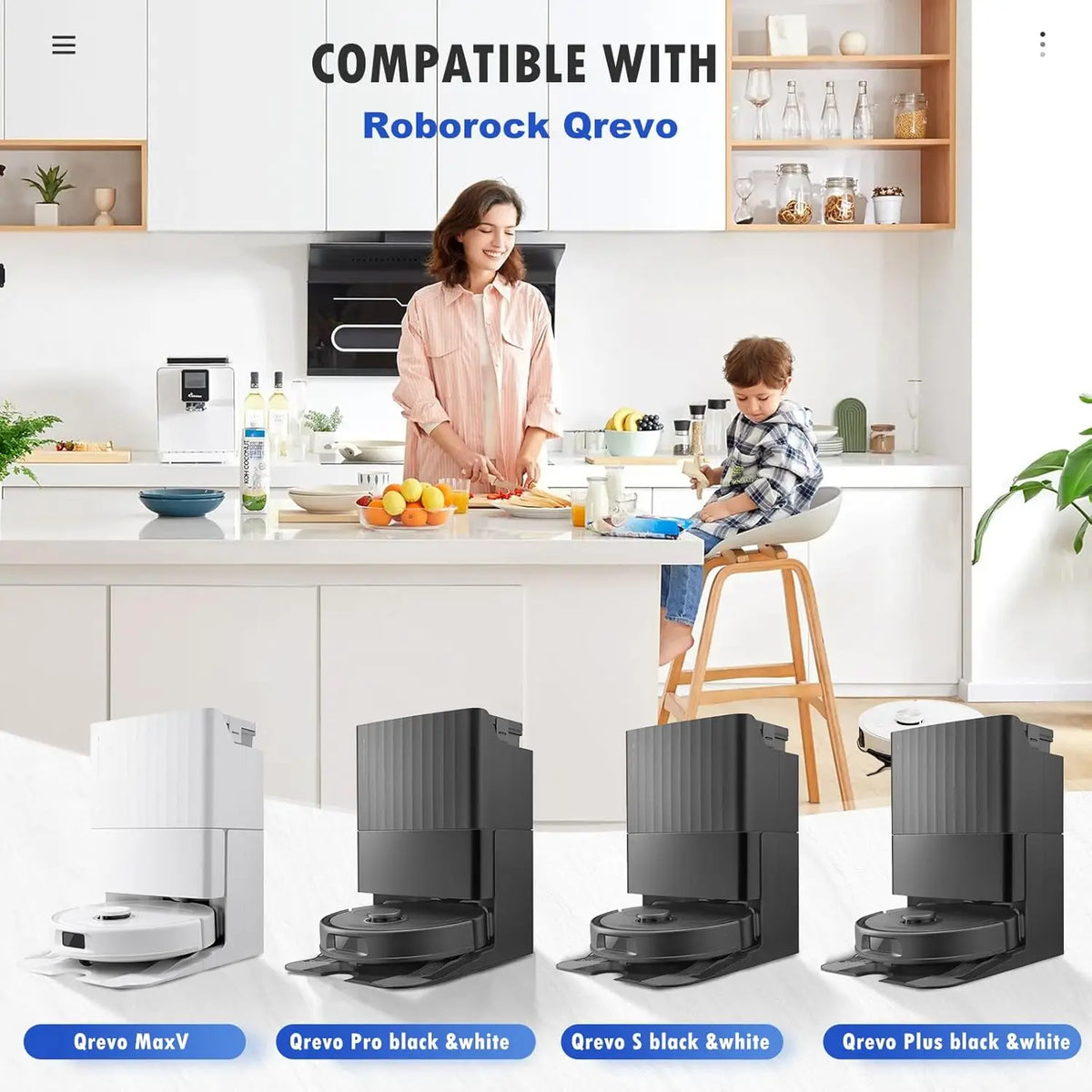 Roborock Q Revo MaxV/Q Revo S/Q Revo Pro Accessory Robot Vac