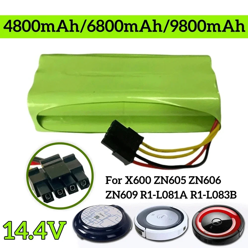 14.4V 4800mAh 6800mAh 9800mAh Robot Battery for Ursus Trotte