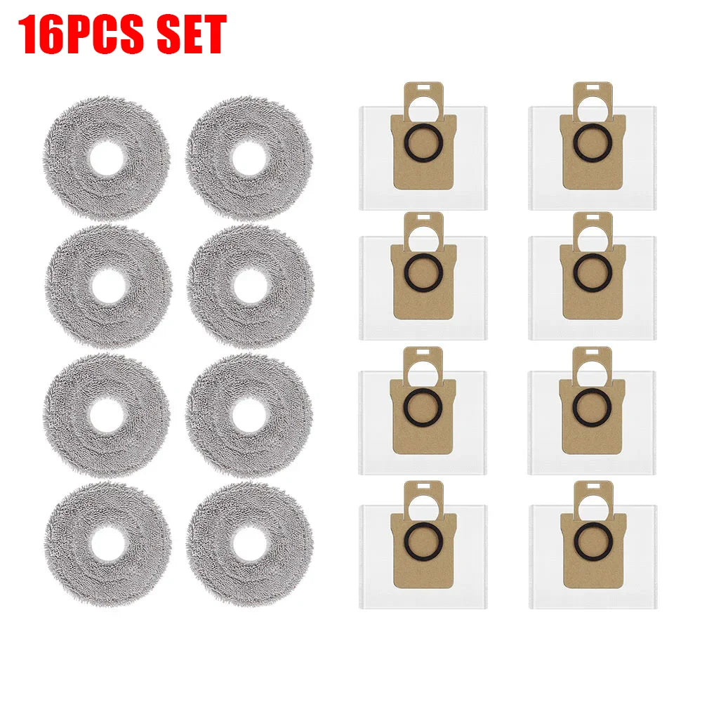For JONR P20 PRO For JONR T5 Pro Mop Cloth Dust Bag Durable Easy Replace Robot Vacuum Cleaner Replacement Accessory Spare Part