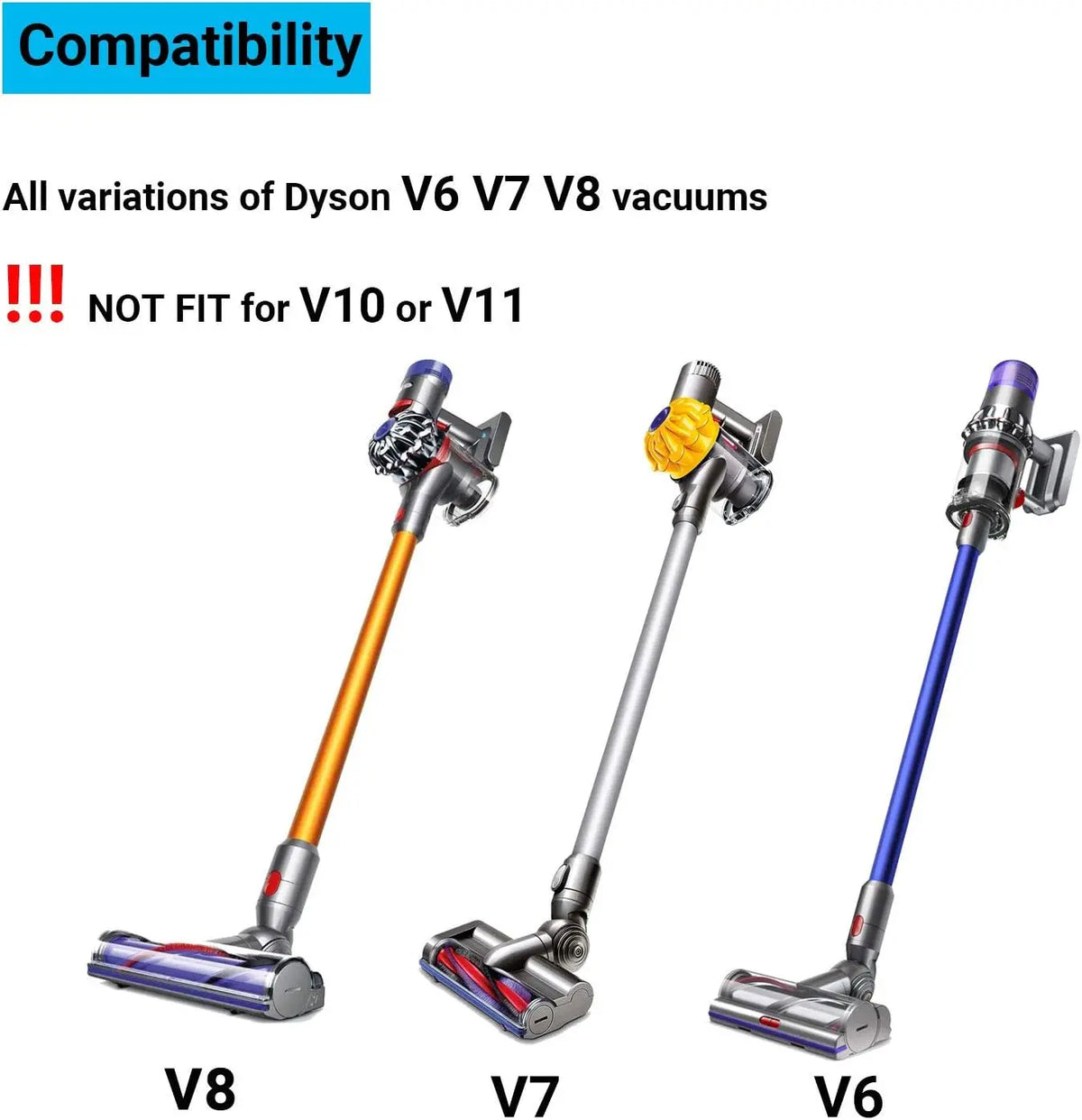For Dyson V8 V7 V6 SV03 SV04 SV05 SV06 SV10 SV11 DC58 DC59 D