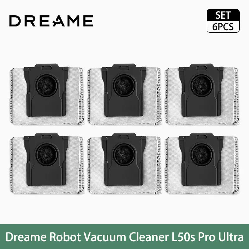 Dreame L50s Pro Ultra Robot Vacuum Cleaner Replacement Accessories Main Side Brush Mop Cloth Hepa Filter Dust Bag Spare Parts