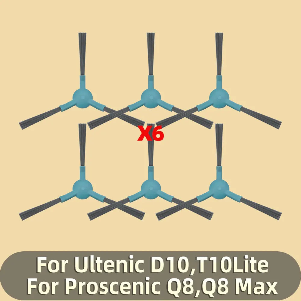 Accessories Fit For ( Ultenic D10 T10Lite Proscenic Q8 Q8 Max ) Vacuum Robot Main Roller Side Brush Mop Pad Filter Hepa Parts