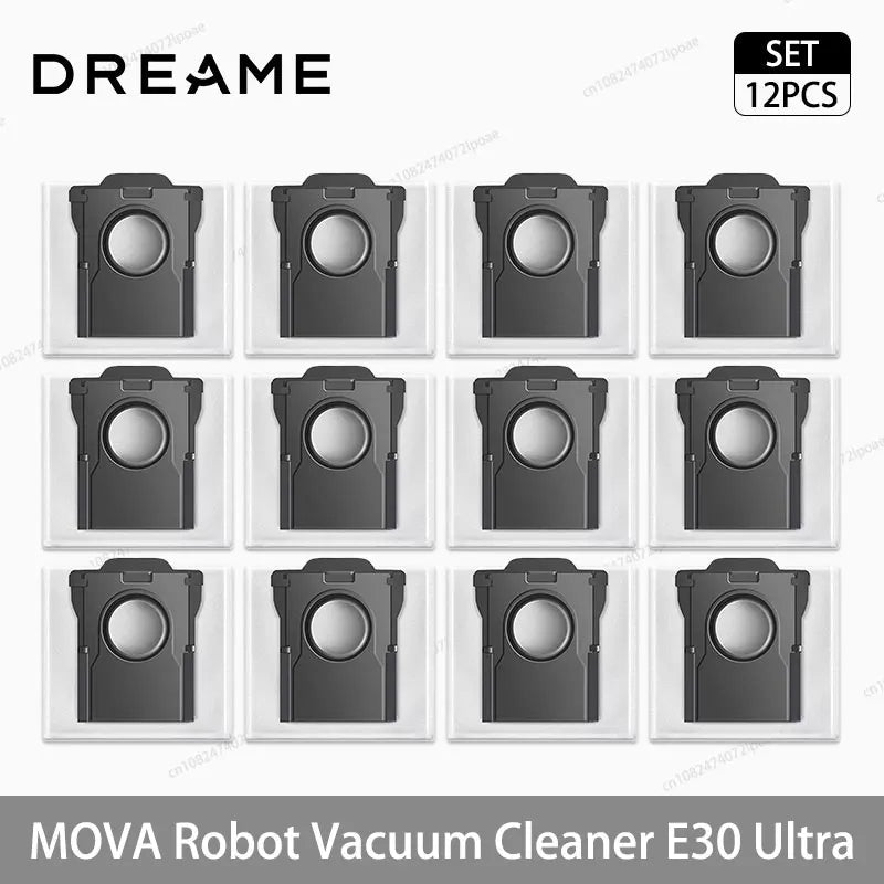 For MOVA E30 Ultra Robot Vacuum Cleaner Replacement Accessories Main Side Brush Mop Cloth HEPA Filter Dust Bag Spare Parts