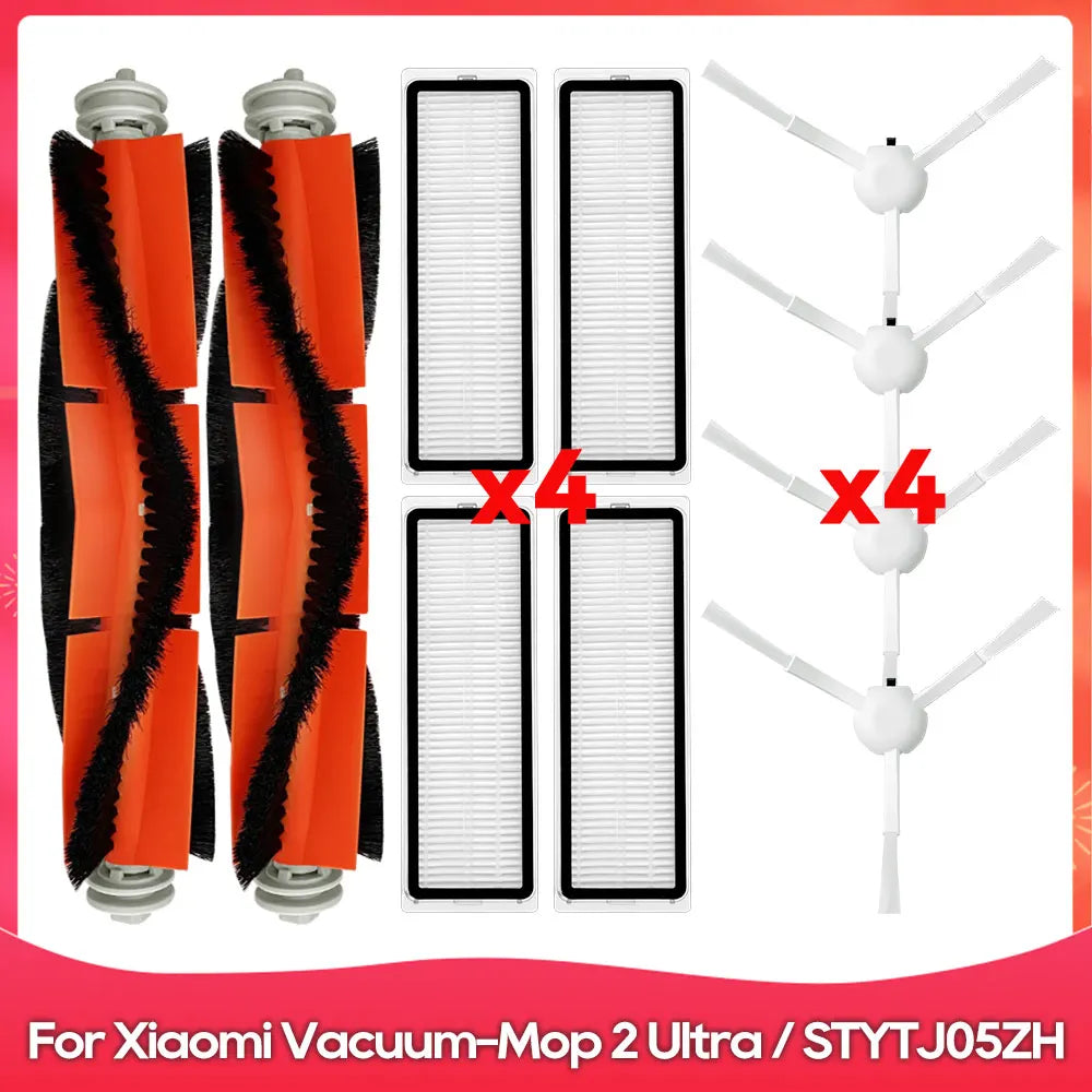 Fit For ( Xiaomi Mi Robot Vacuum Mop 2 Ultra / STYTJ05ZHM ) Main Side Brush Hepa Filter Mop Rag Dust Bag Replacement Spare Part