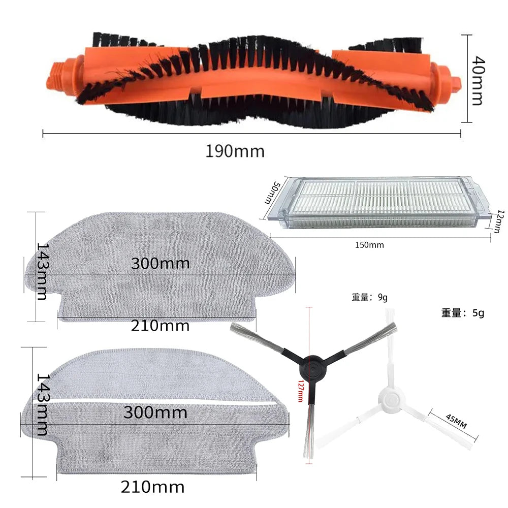 For Xiaomi Mi Robot Mop 2S/Mop P/Mop Pro/XMSTJQR2S/STYTJ02YM