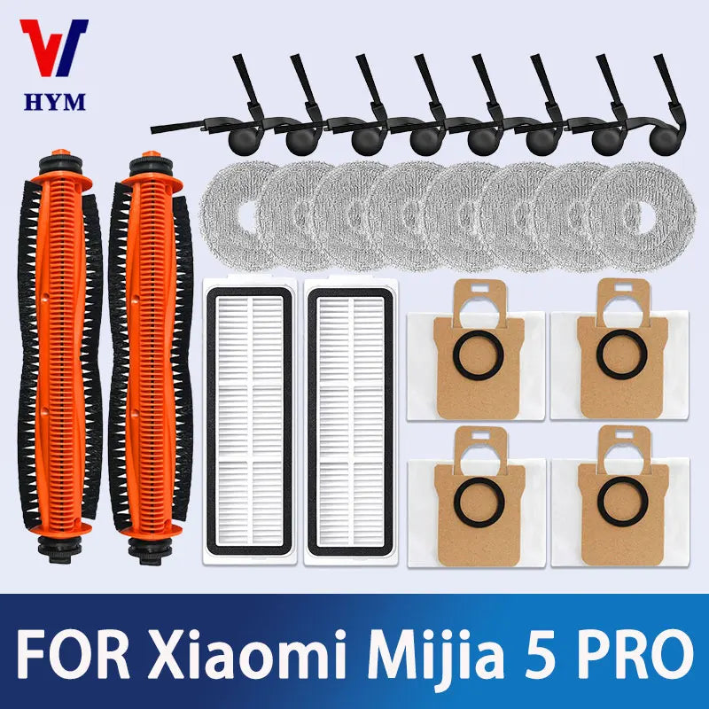 For Xiaomi Robot Vacuum 5 PRO/ OV21CN Accessories Main Side 