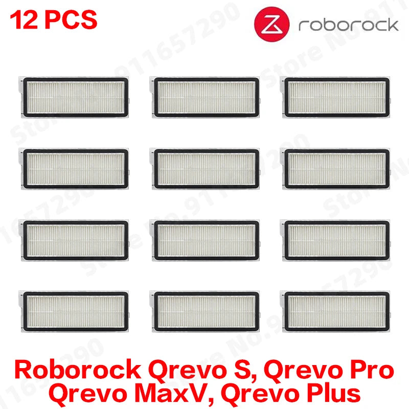 Roborock Qrevo S Qrevo Pro Qrevo MaxV Qrevo Plus Vacuum Parts Main Roller Side Brush Filter Mop Pad Cloth Dust Bag