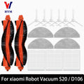 For Xiaomi Robot Vacuum S20 / D106 Accessories Main Side Bru