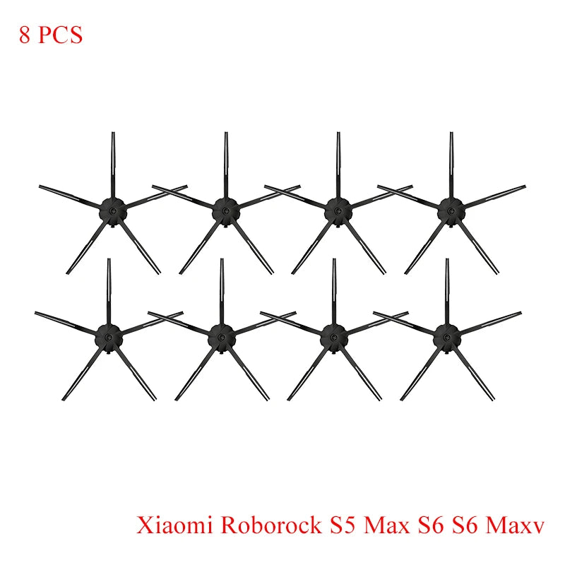 For Xiaomi Roborock S5 Max S6 Maxv Vacuum Cleaner Replacement Kit Roller Brush HEPA Filter Mop Cloth Accessories Spare Parts
